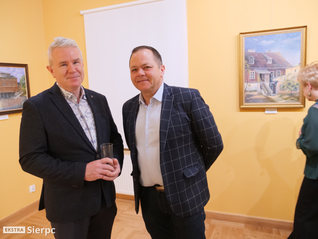 Wystawa Wojciecha Webera w sierpeckim Ratuszu