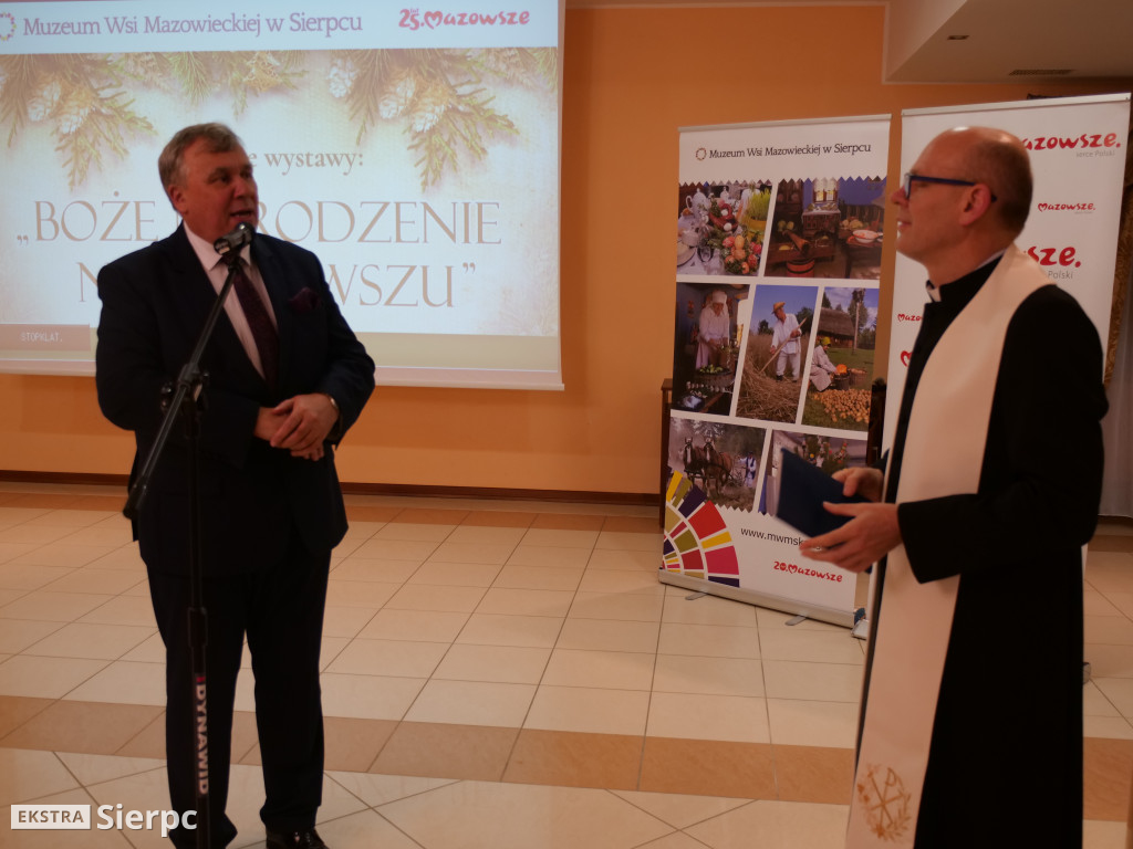 Otwarcie wystawy Boże Narodzenie na Mazowszu