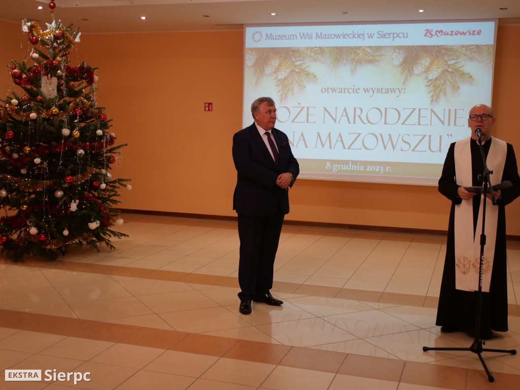 Otwarcie wystawy Boże Narodzenie na Mazowszu