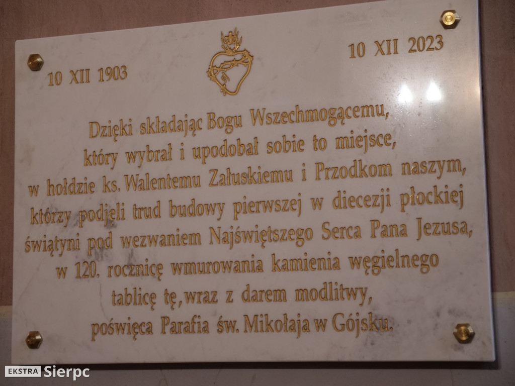 120 lat kościoła w Gójsku