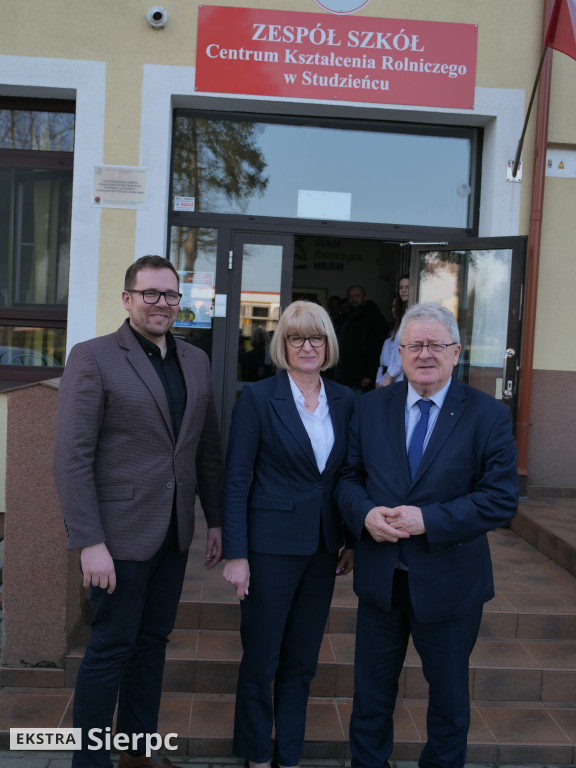 Wizyta ministra rolnictwa w powiecie sierpeckim