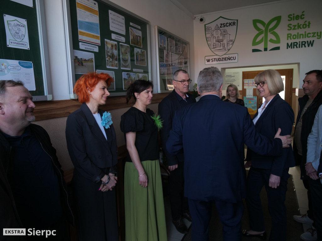 Wizyta ministra rolnictwa w powiecie sierpeckim