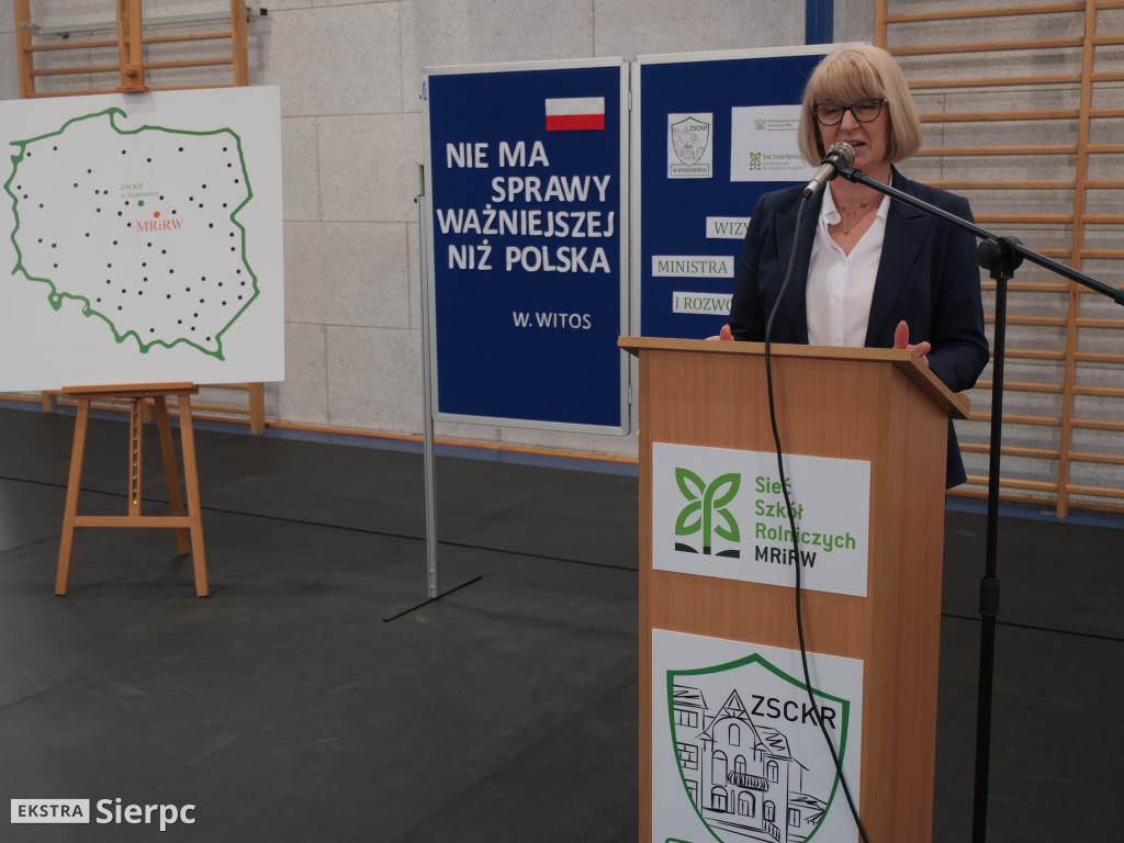 Wizyta ministra rolnictwa w powiecie sierpeckim