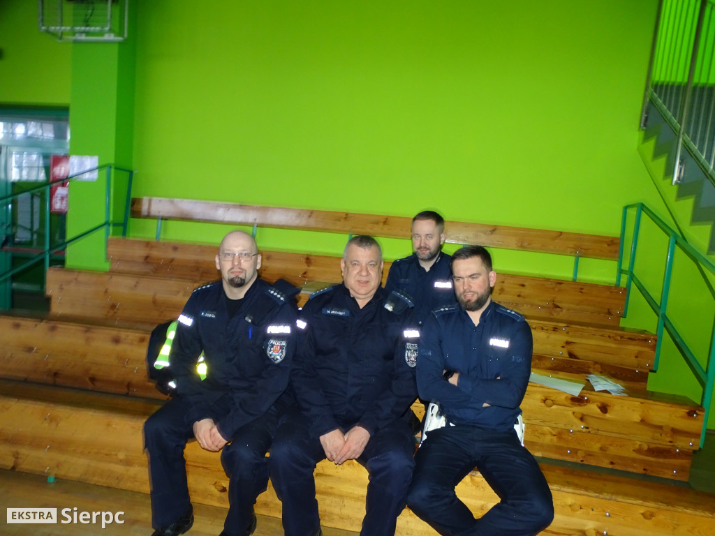 Spotkanie z policjantami w SP nr 2 w Sierpcu