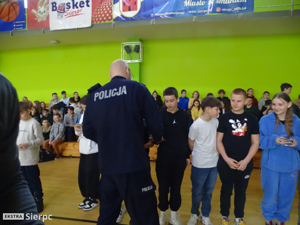 Spotkanie z policjantami w SP nr 2 w Sierpcu