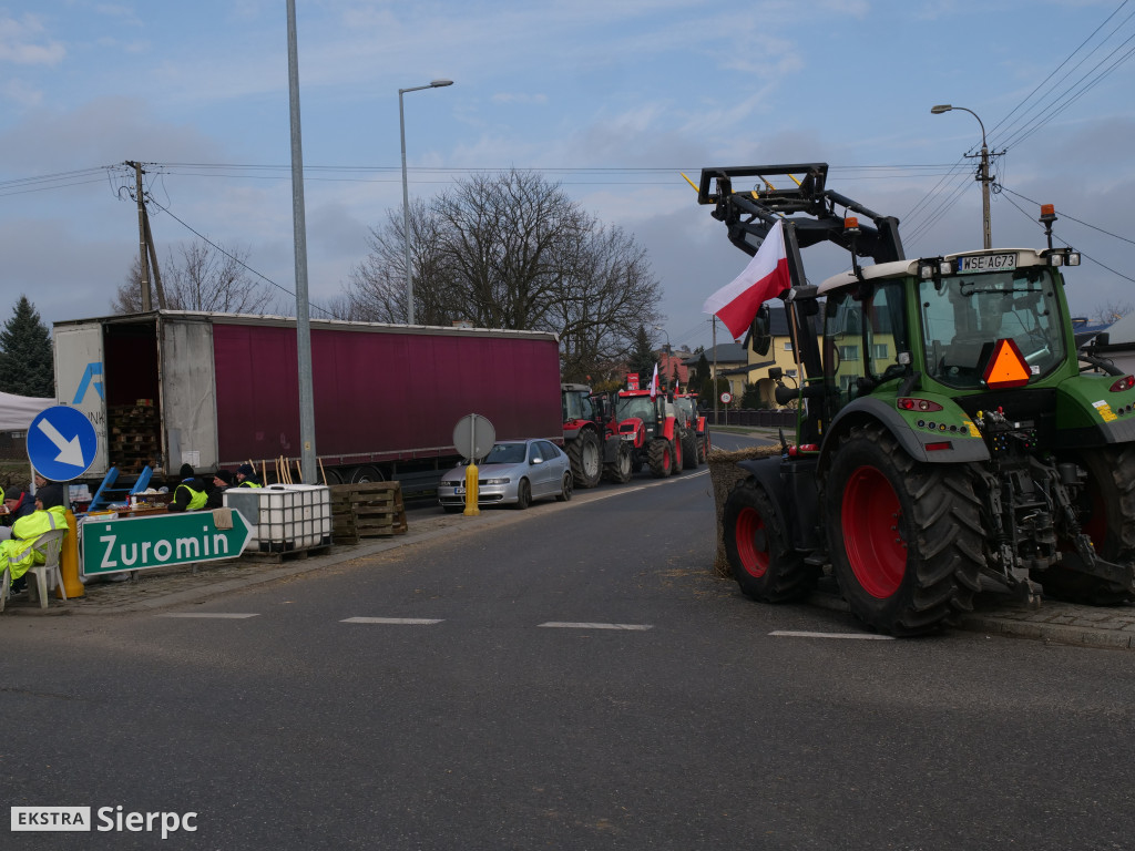 Protest rolników w Sierpcu