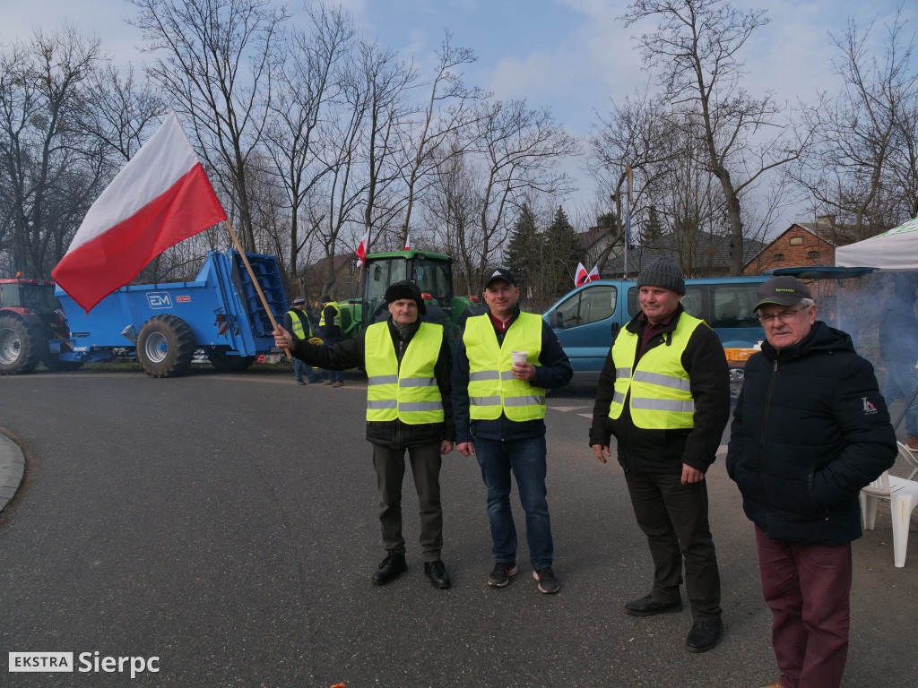 Protest rolników w Sierpcu