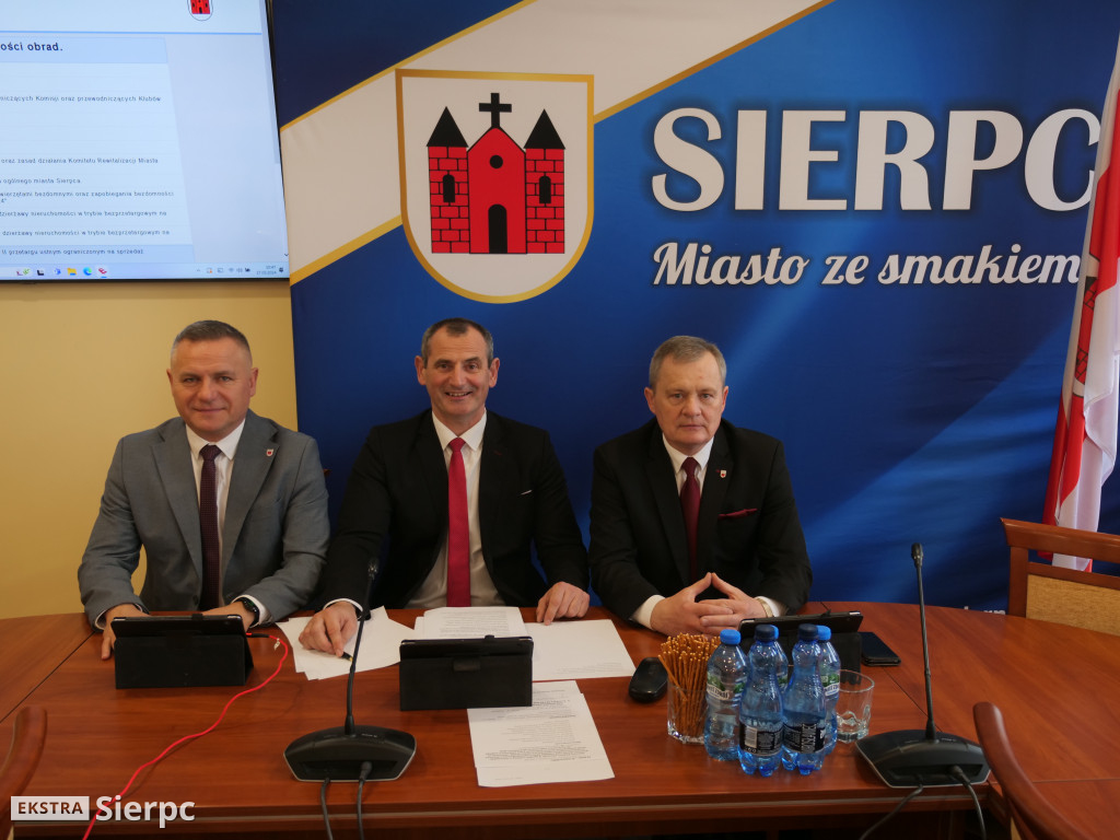 95. sesja Rady Miejskiej w Sierpcu