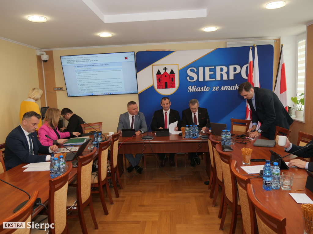 95. sesja Rady Miejskiej w Sierpcu