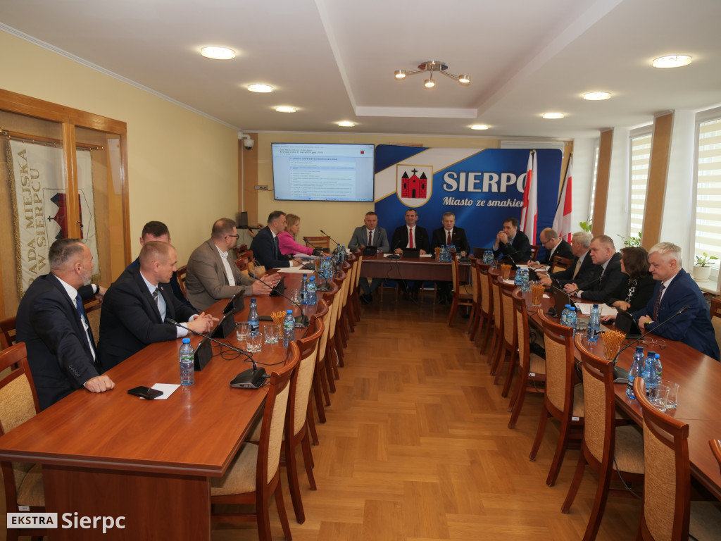 95. sesja Rady Miejskiej w Sierpcu