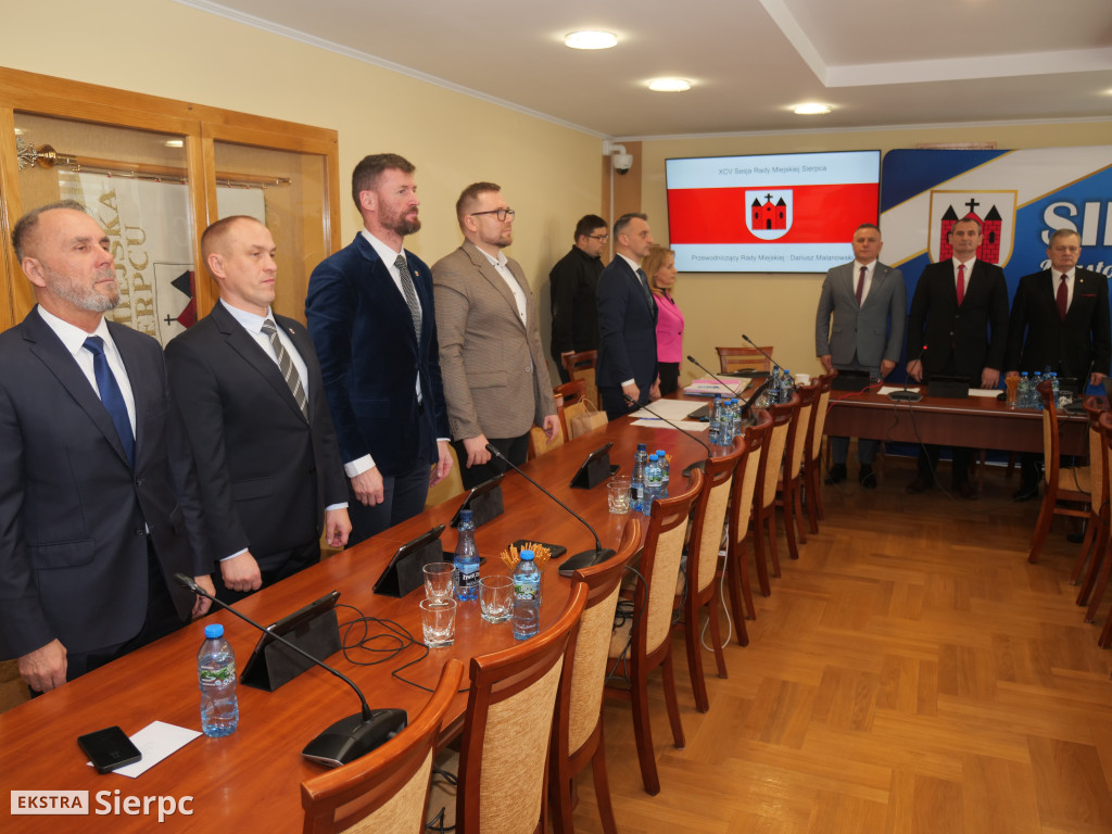 95. sesja Rady Miejskiej w Sierpcu