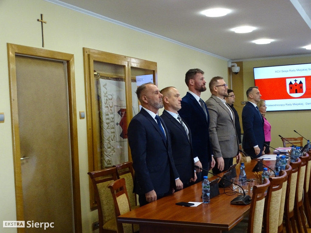95. sesja Rady Miejskiej w Sierpcu