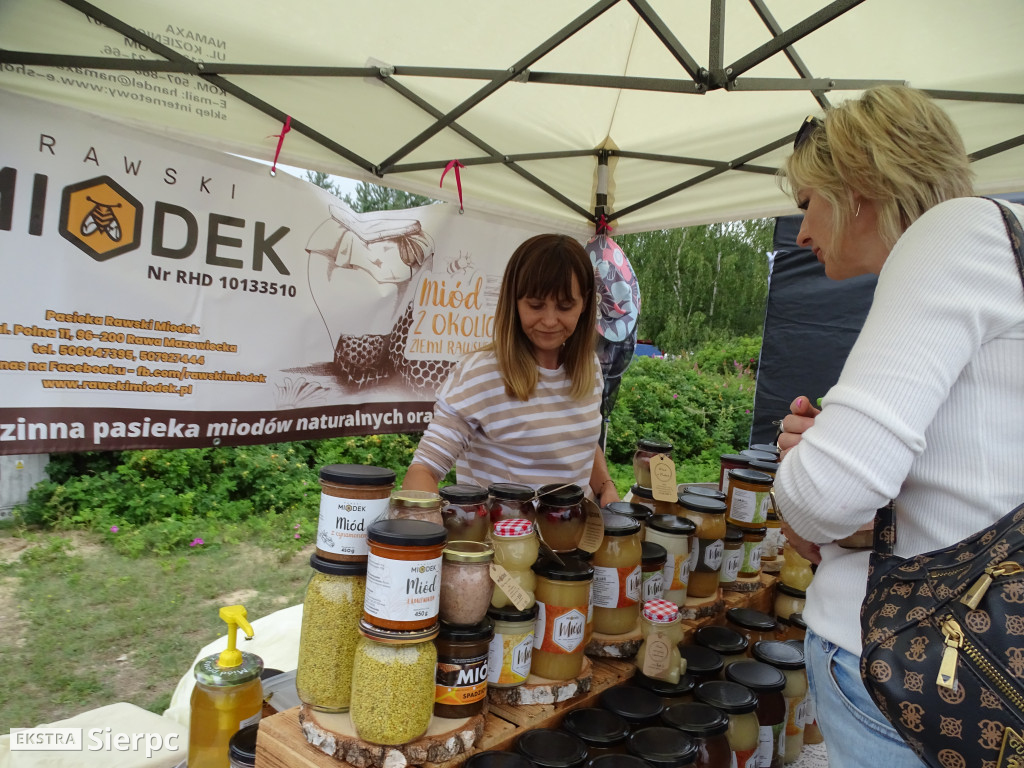 Miodobranie w skansenie