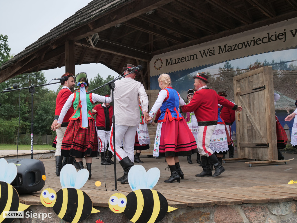 Miodobranie w skansenie