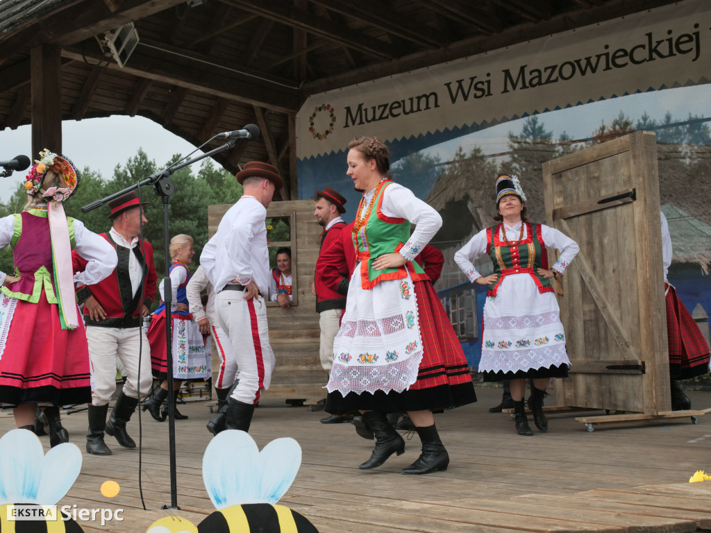 Miodobranie w skansenie