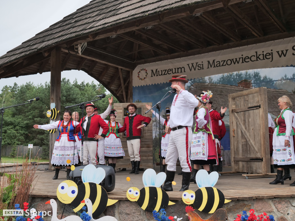Miodobranie w skansenie