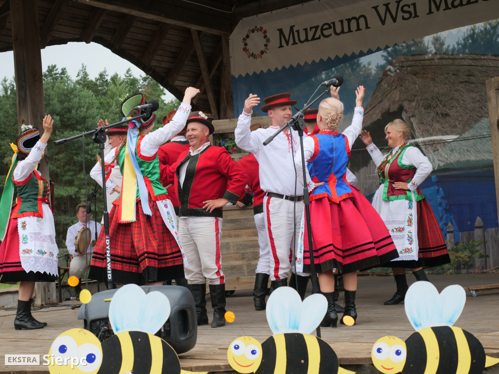 Miodobranie w skansenie