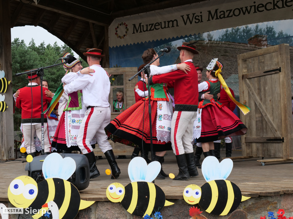 Miodobranie w skansenie
