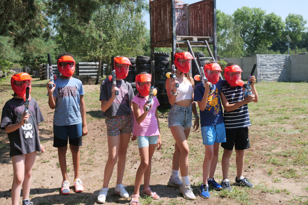 Wakacyjny wypad na paintball