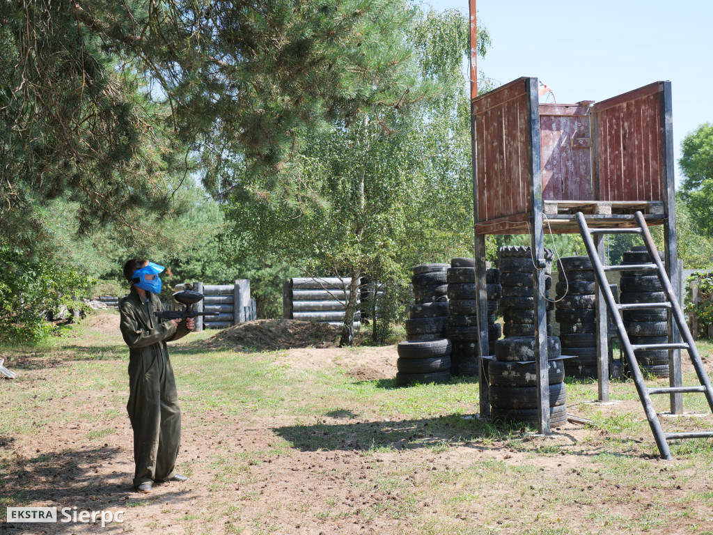 Wakacyjny wypad na paintball