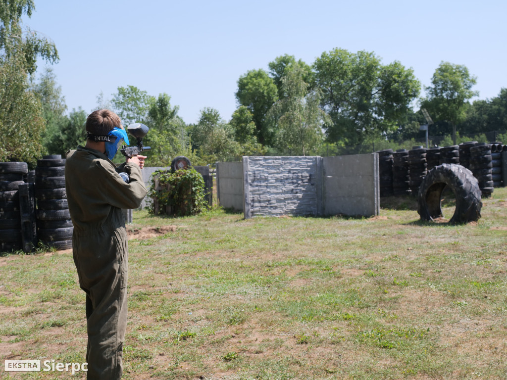 Wakacyjny wypad na paintball