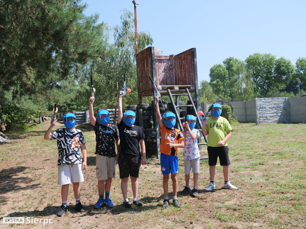 Wakacyjny wypad na paintball