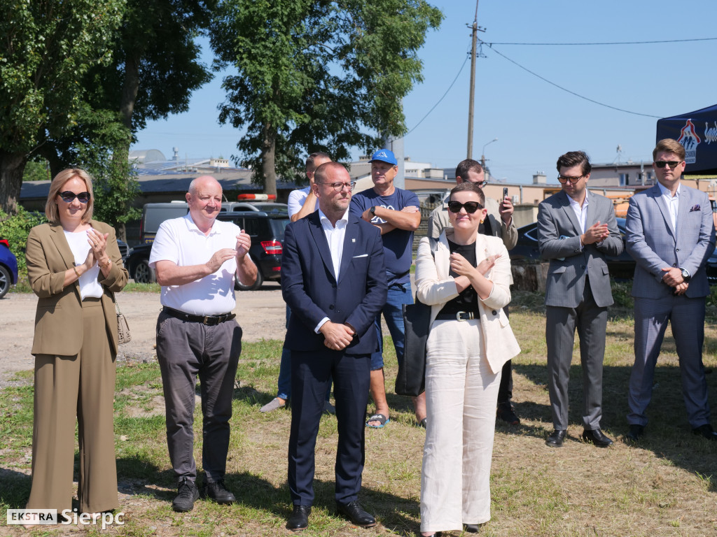 Budowa bloków  przy ulicy Dworcowej