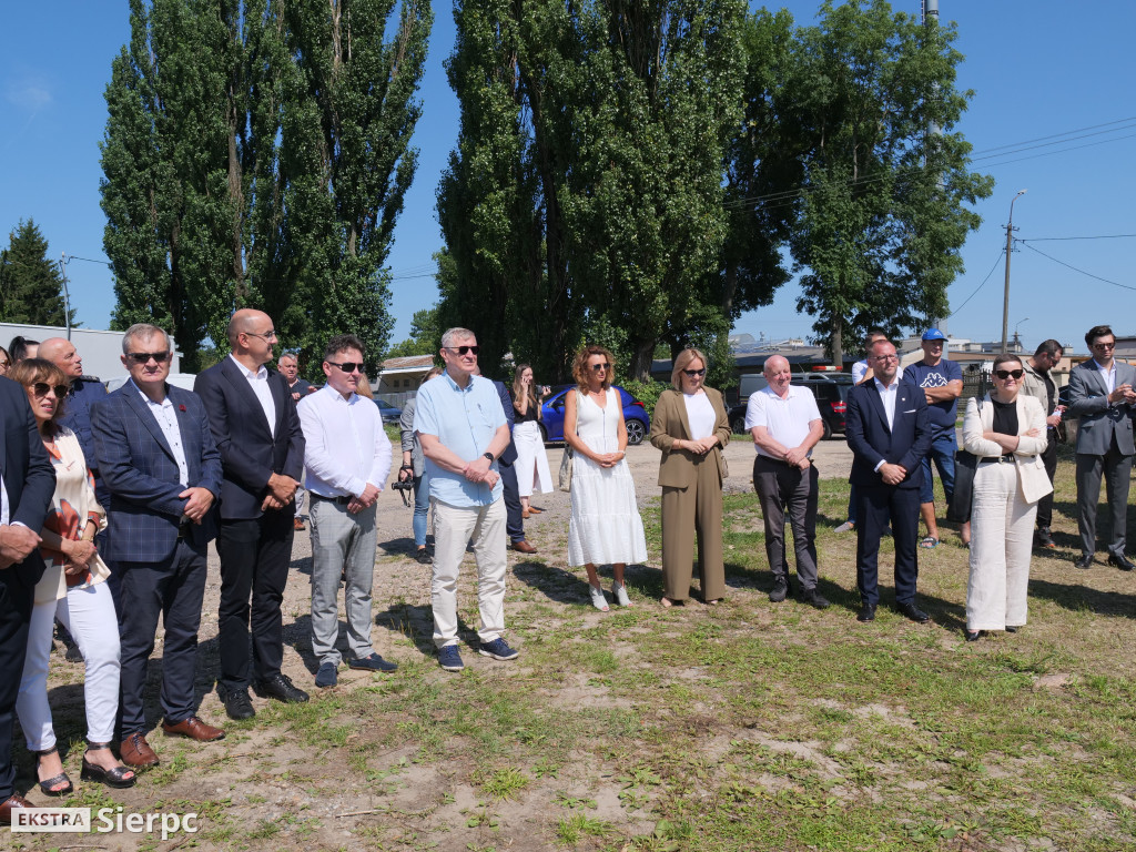 Budowa bloków  przy ulicy Dworcowej