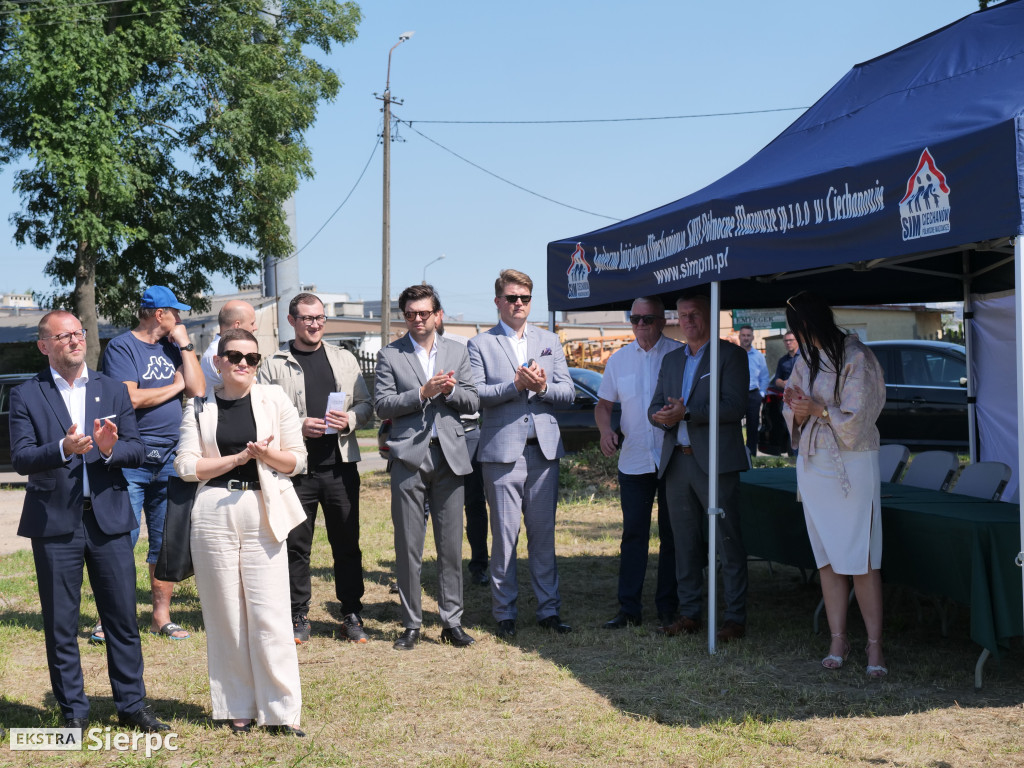 Budowa bloków  przy ulicy Dworcowej