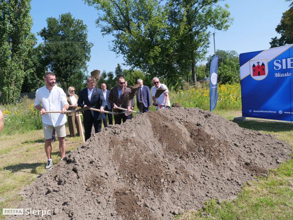 Budowa bloków  przy ulicy Dworcowej