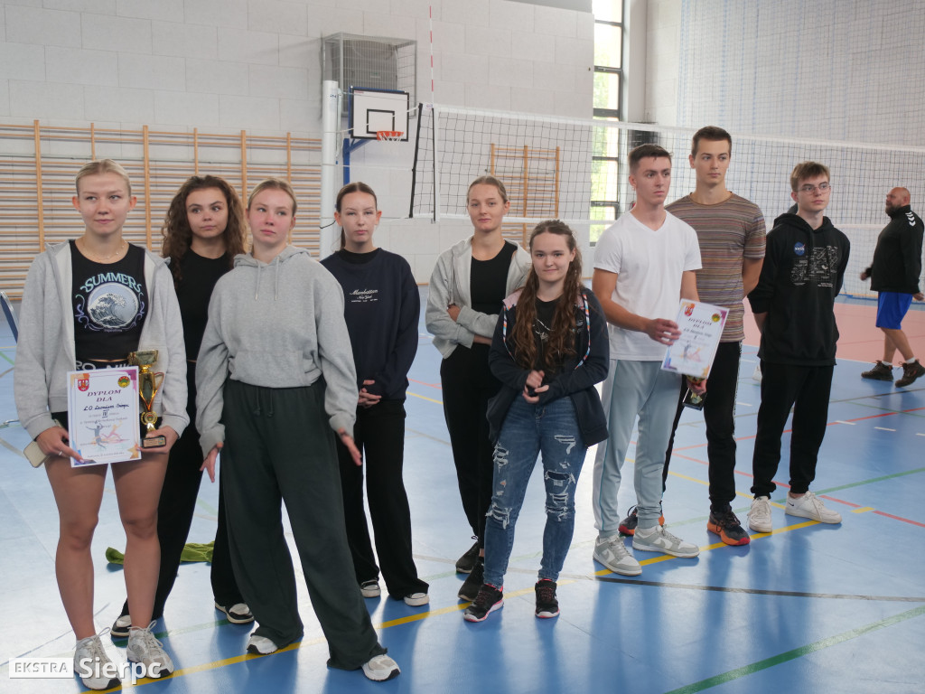 Turniej piłki siatkowej w Studzieńcu