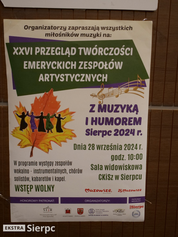 Przegląd zespołów emeryckich w Sierpcu