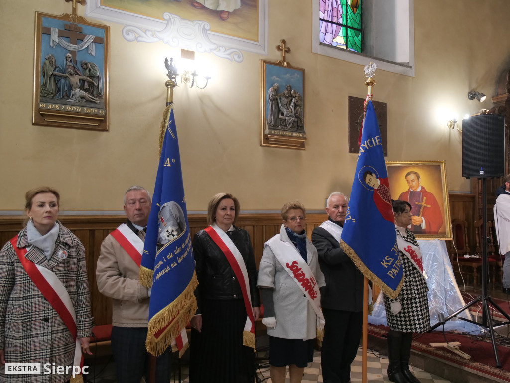 Rocznica śmierci ks. Jerzego Popiełuszki w Sierpcu