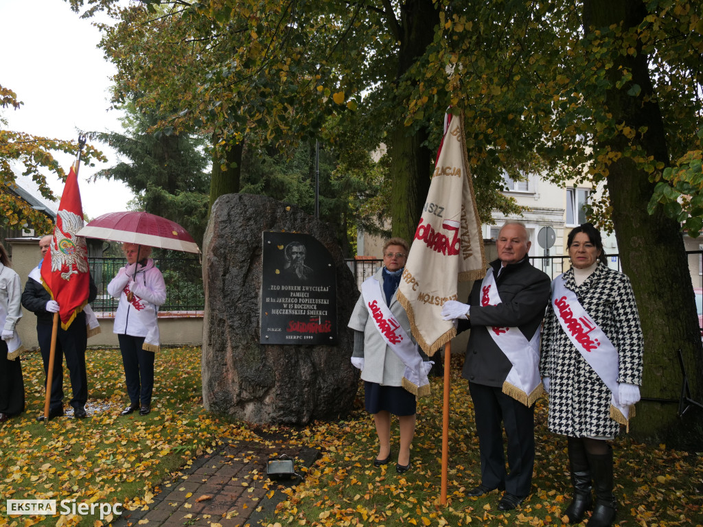 Rocznica śmierci ks. Jerzego Popiełuszki w Sierpcu