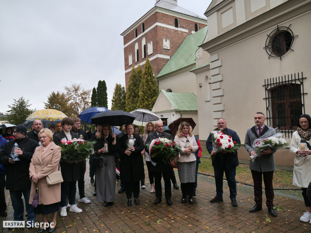 Rocznica śmierci ks. Jerzego Popiełuszki w Sierpcu