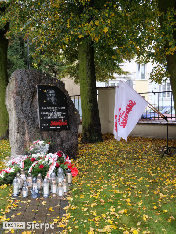 Rocznica śmierci ks. Jerzego Popiełuszki w Sierpcu