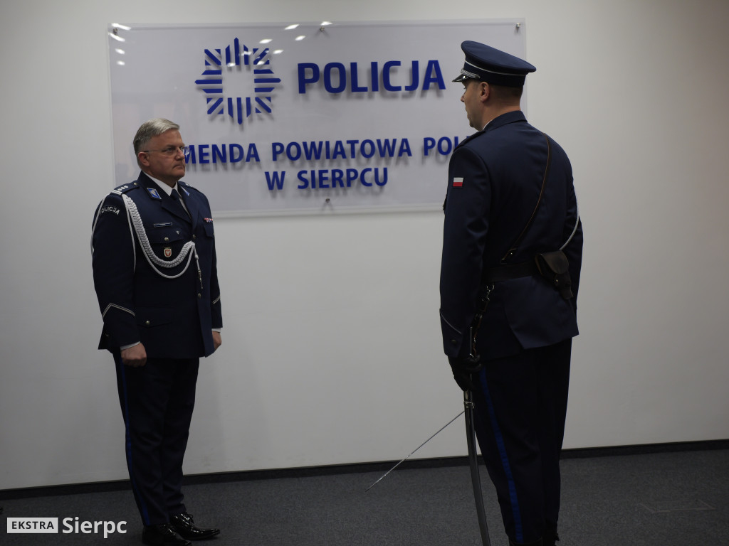 Nowy komendant w sierpeckiej Policji