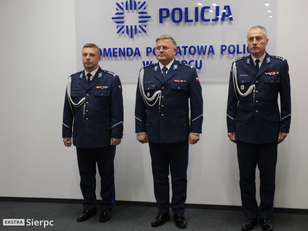 Nowy komendant w sierpeckiej Policji