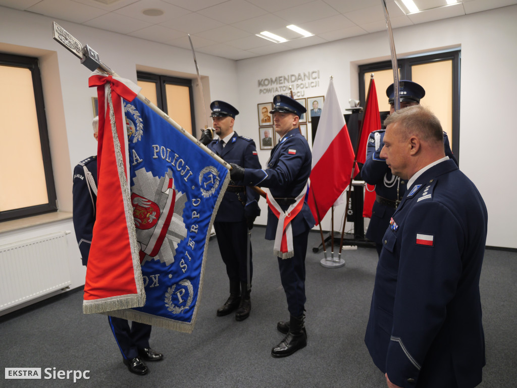 Nowy komendant w sierpeckiej Policji