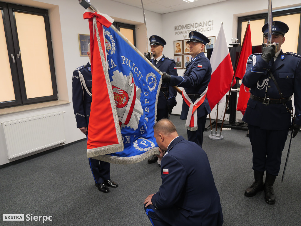 Nowy komendant w sierpeckiej Policji