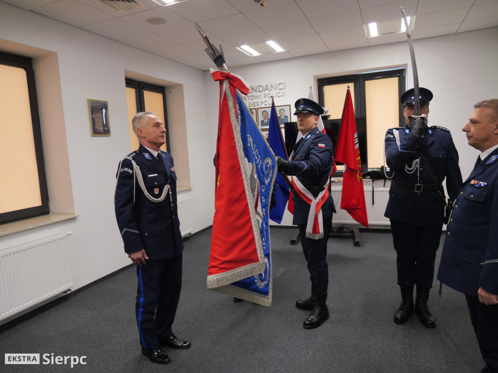 Nowy komendant w sierpeckiej Policji