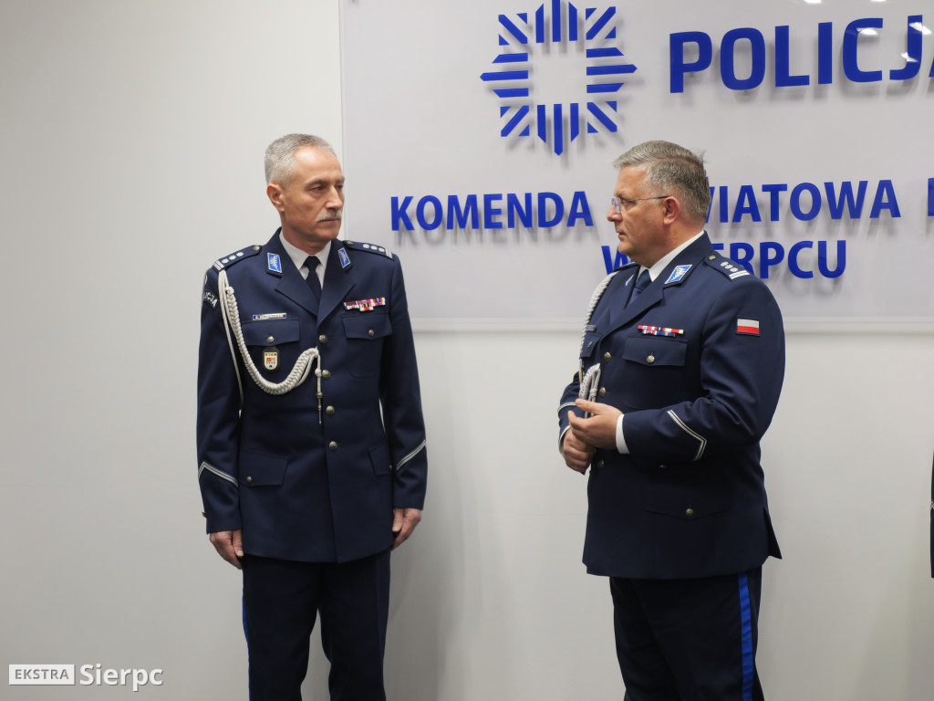 Nowy komendant w sierpeckiej Policji