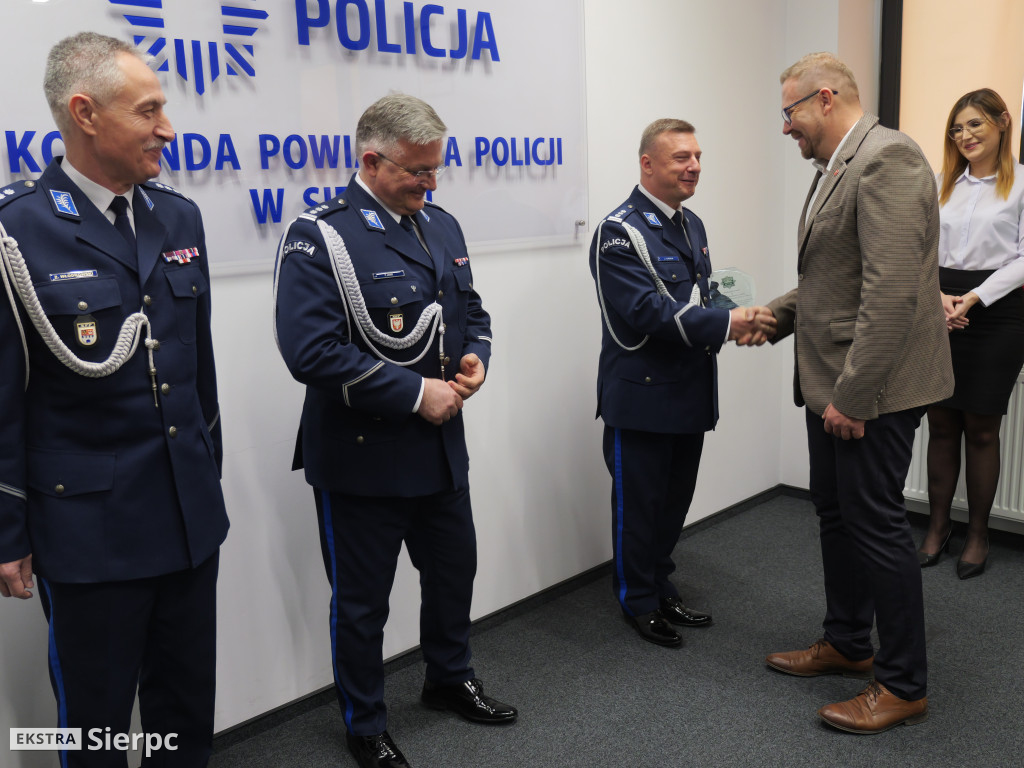 Nowy komendant w sierpeckiej Policji