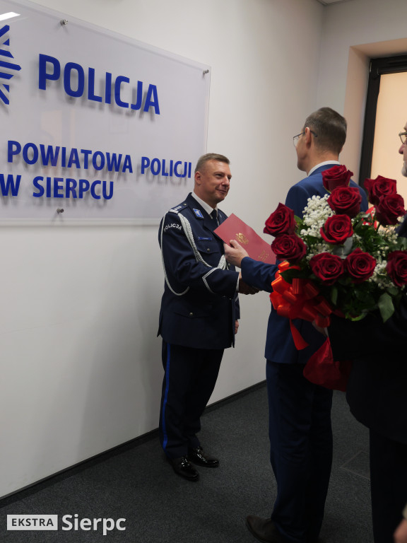 Nowy komendant w sierpeckiej Policji