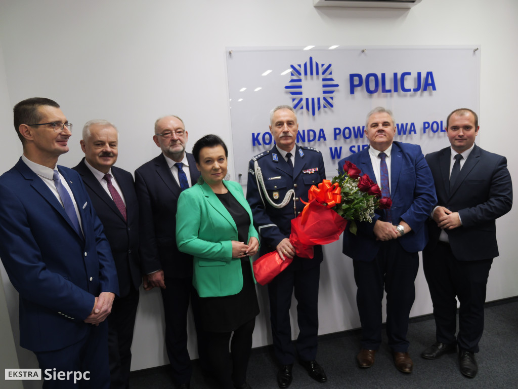 Nowy komendant w sierpeckiej Policji