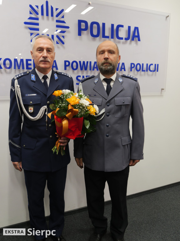 Nowy komendant w sierpeckiej Policji