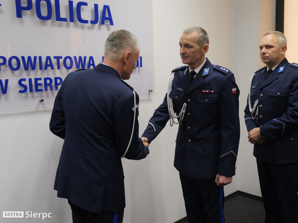 Nowy komendant w sierpeckiej Policji