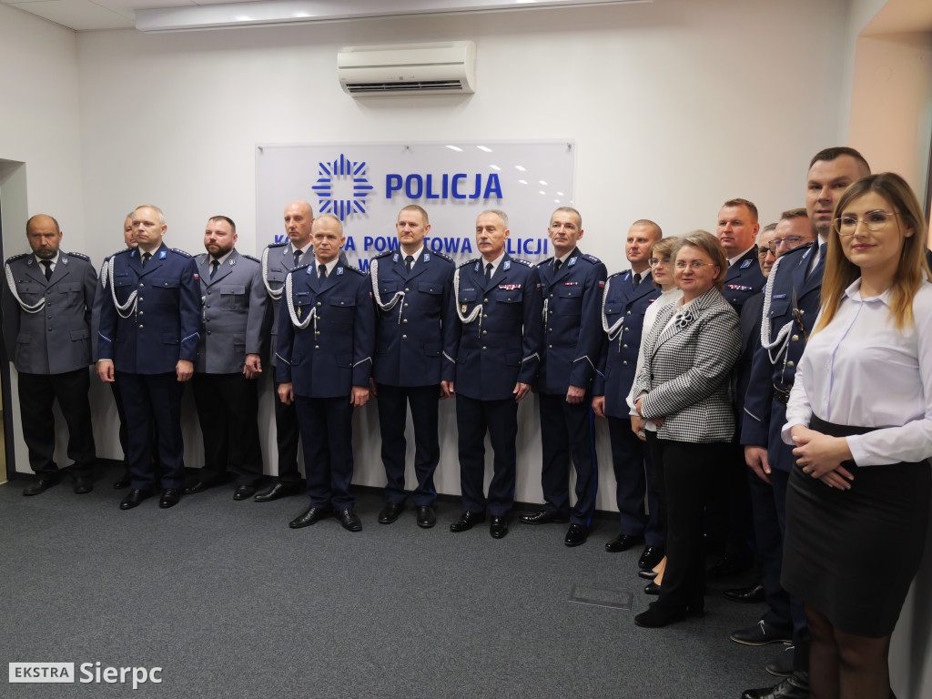 Nowy komendant w sierpeckiej Policji