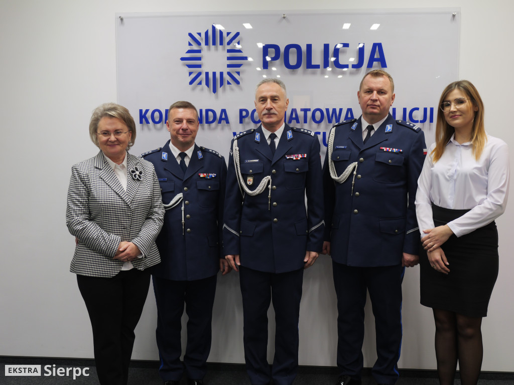 Nowy komendant w sierpeckiej Policji