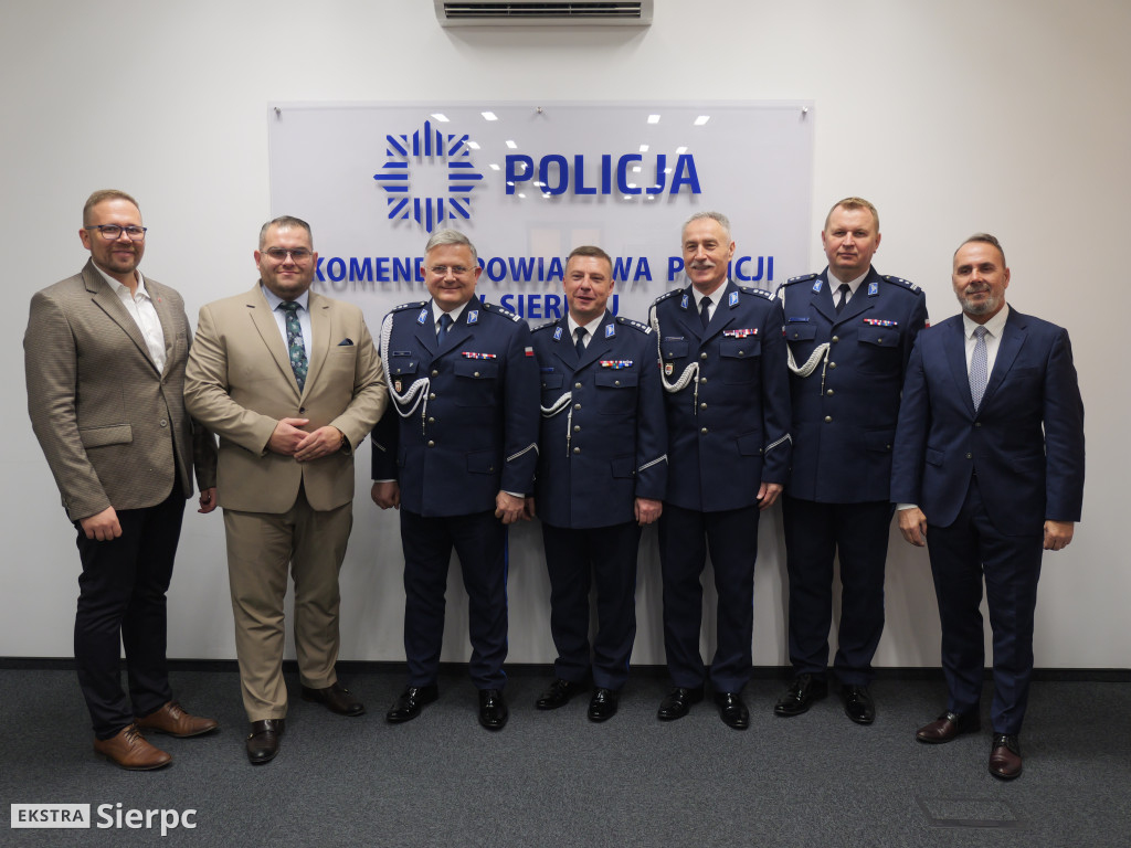 Nowy komendant w sierpeckiej Policji